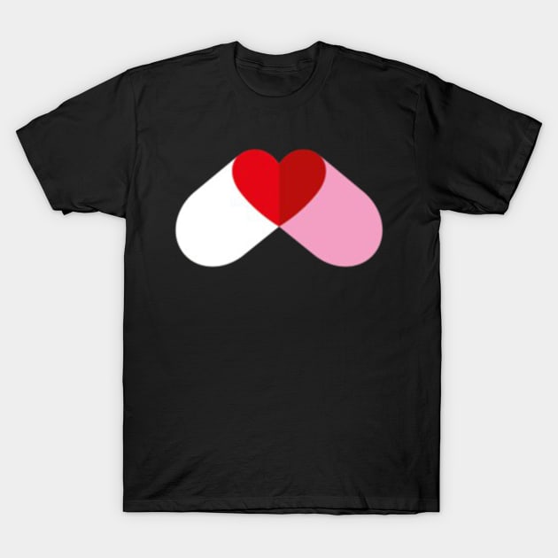 heart T-Shirt by unremarkable